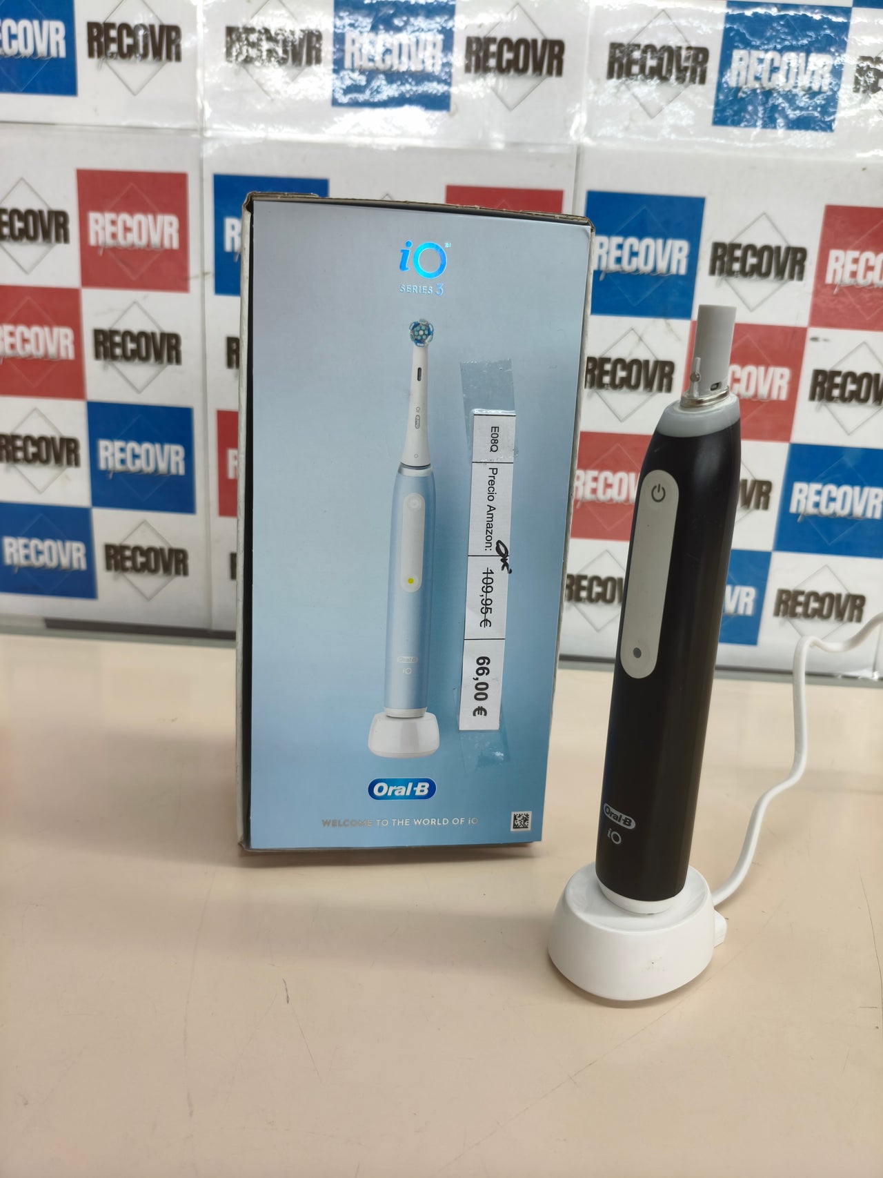 Cepillo de dientes eléctrico Oral-B iO 3 negro