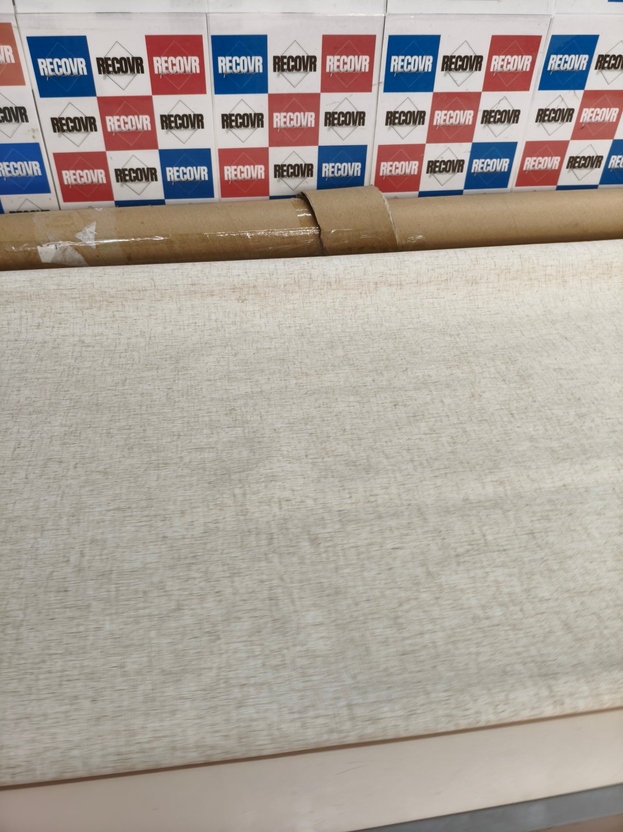 Estor enrollable opaco a medida Blindecor color lino (150 × 230 cm)