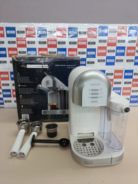 Thumbnail for Cecotec Cafetera Semiautomática Power Instant-ccino 20 Chic Serie Bianca. 1470 W, Para Café molido y en cápsulas, 20 Bares, Depósito de Leche 0.7ml, Depósito de Agua 1L, Blanca