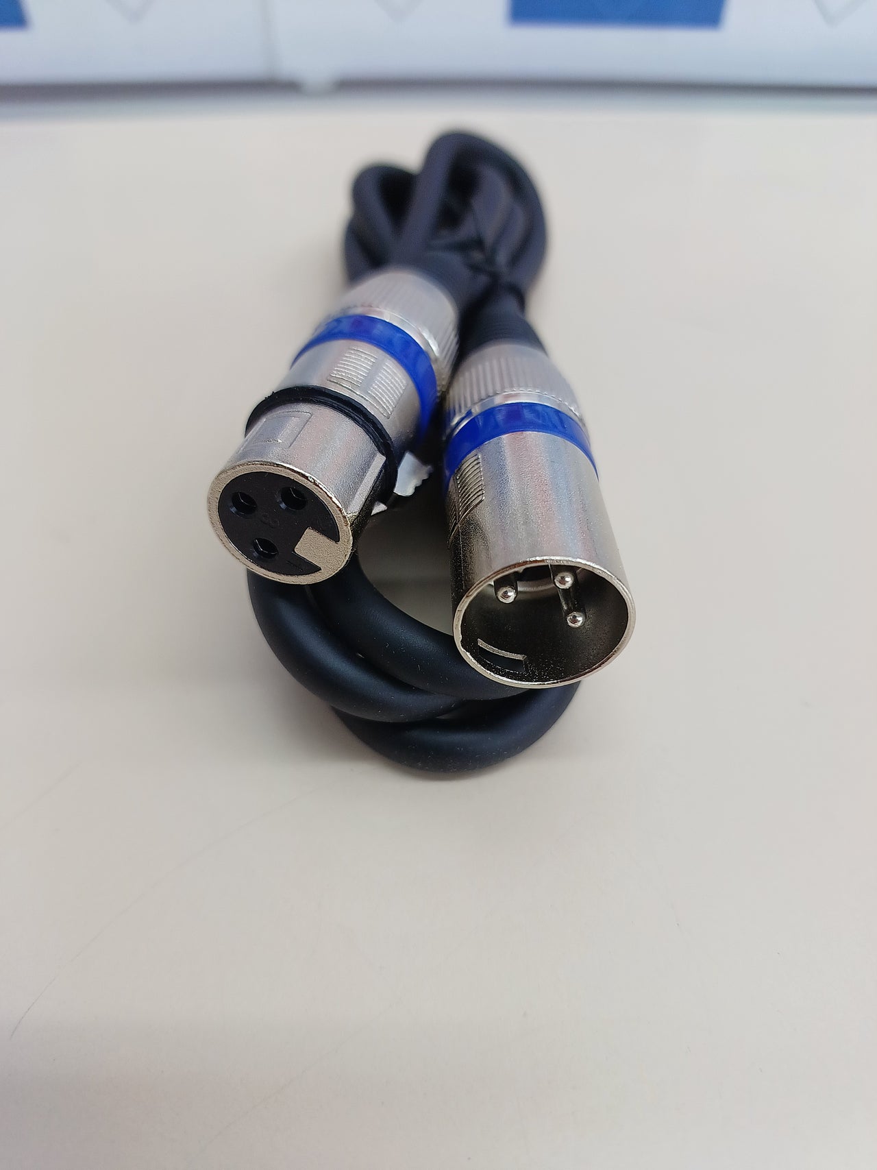 Conector de señal XLR macho a hembra 3 pines DMX Cables