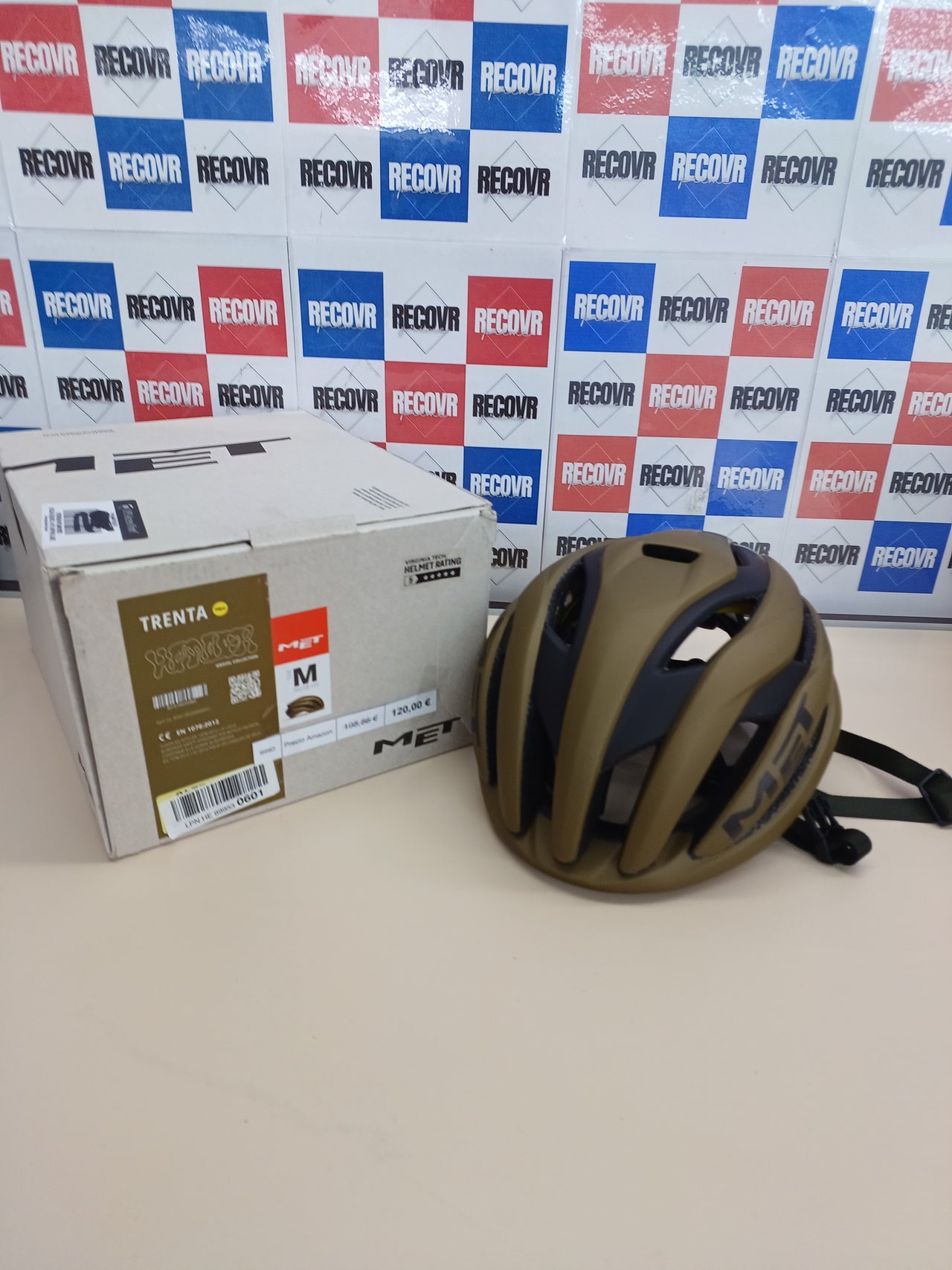 Casco bicicleta MET Trenta MIPS Wander Unisex talla M 56-58cm