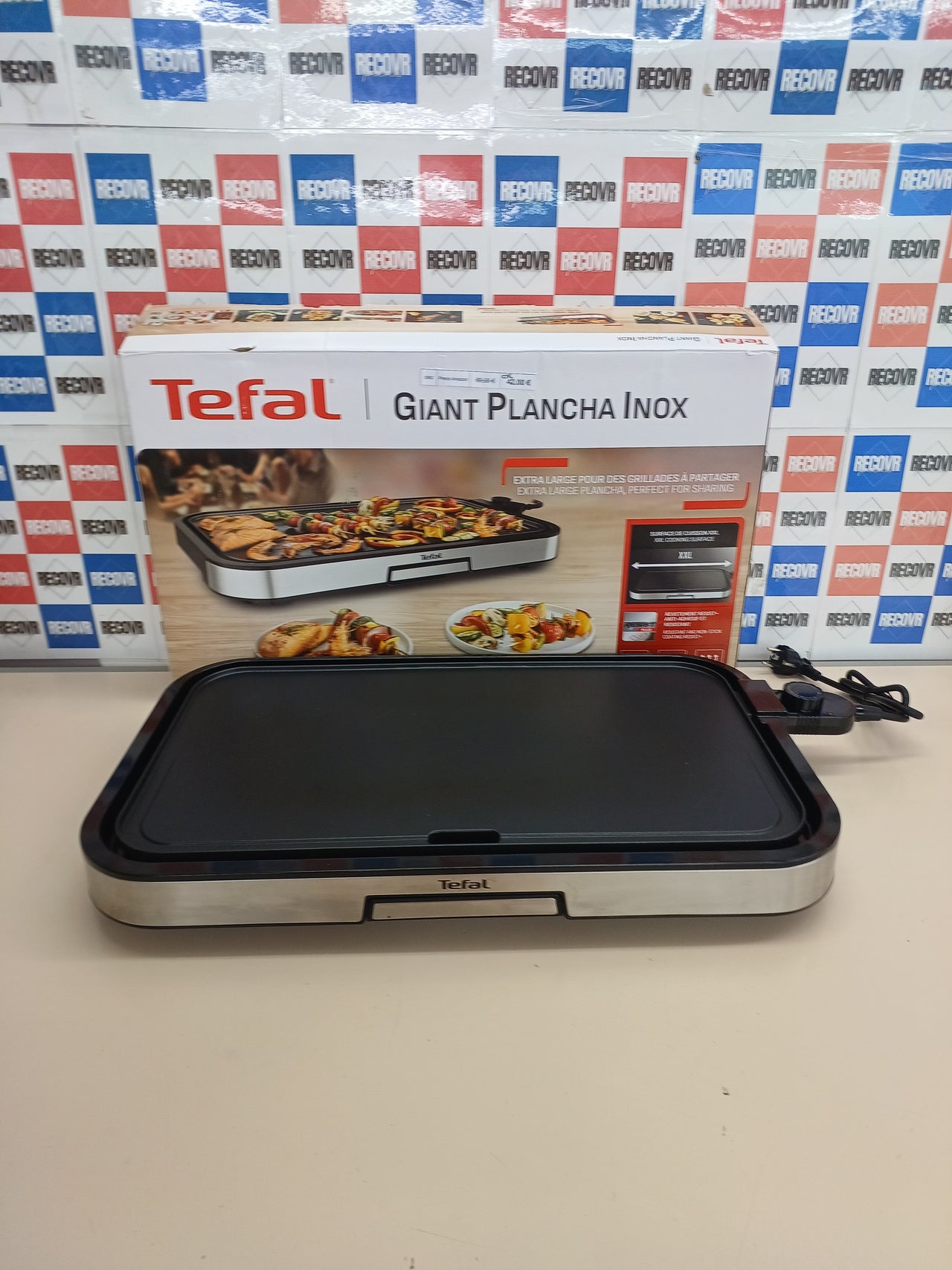 Plancha XL 2300W 5 niveles antiadherente – Tefal