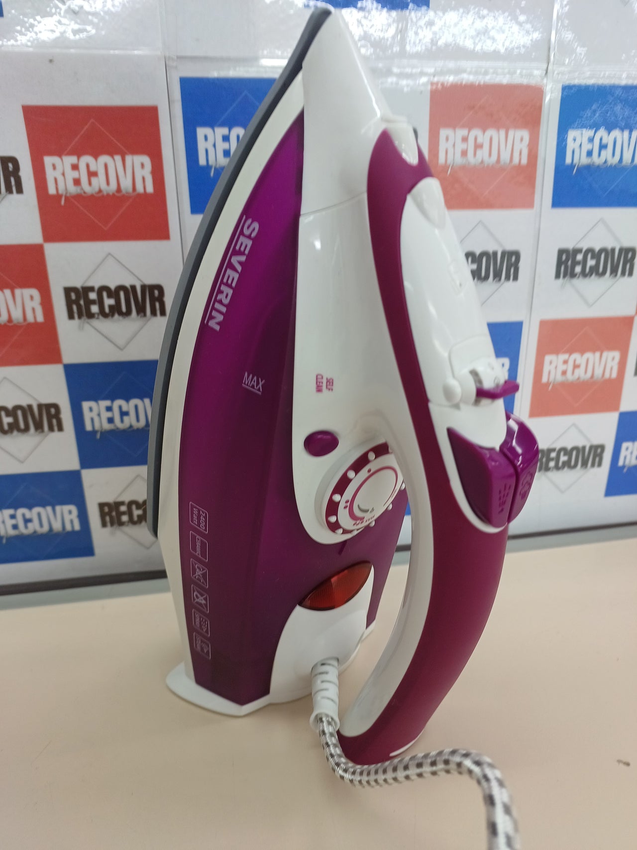 Plancha vapor 2400 W suela cerámica – Severin
