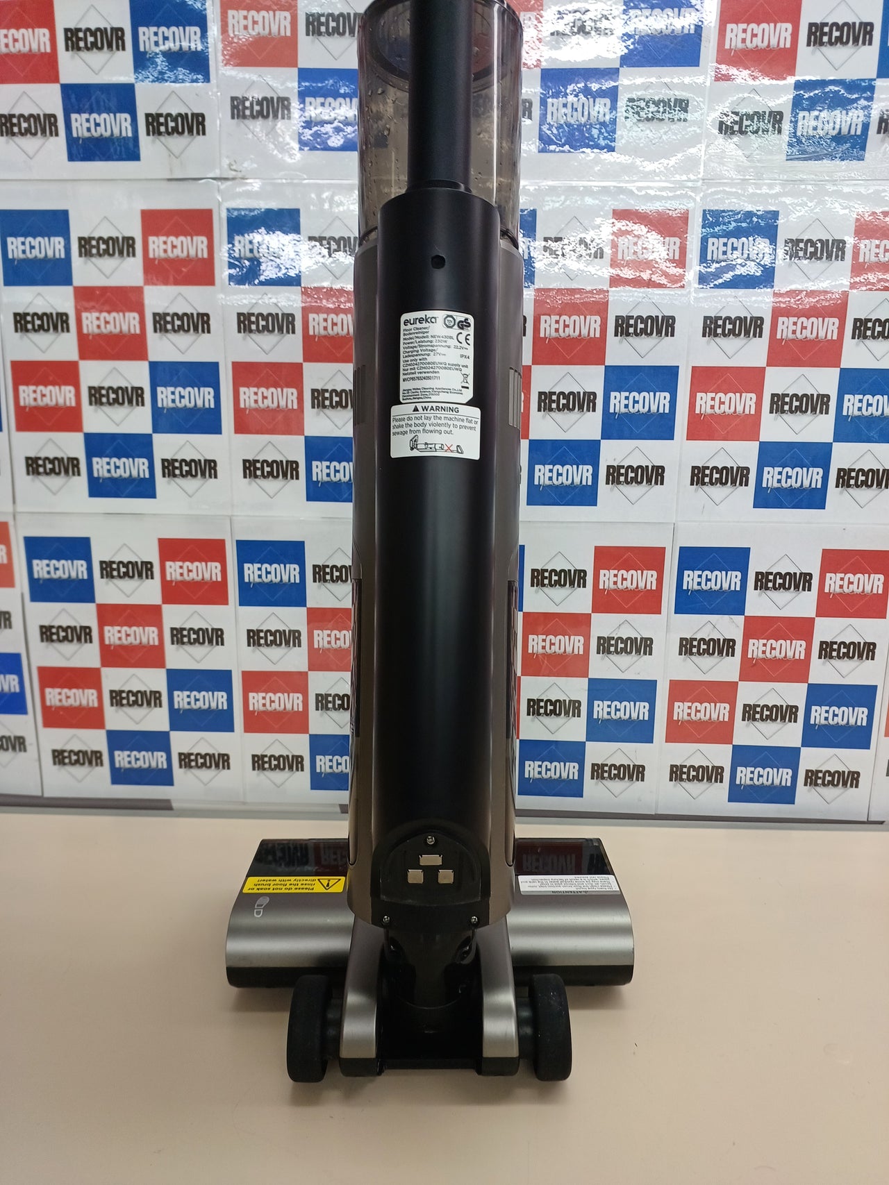 Aspiradora fregona sin cable multisuperficie voz Eureka