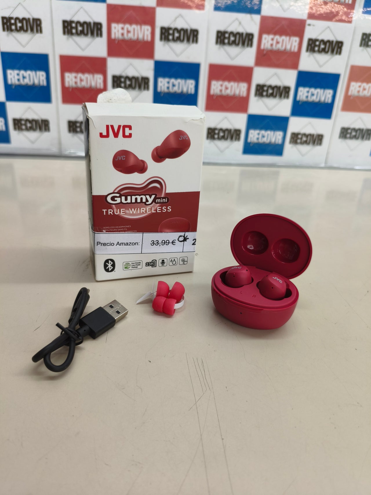 Auriculares inalámbricos JVC Gumy Mini Bluetooth