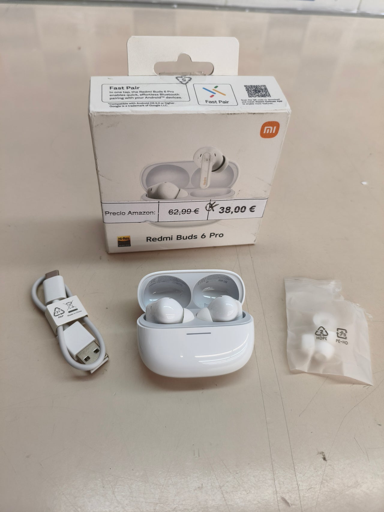Auriculares inalámbricos Xiaomi Redmi Buds 6 Pro