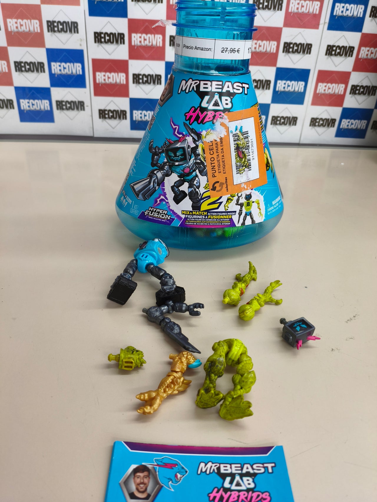 Pack múltiple MrBeast Lab Hybrids