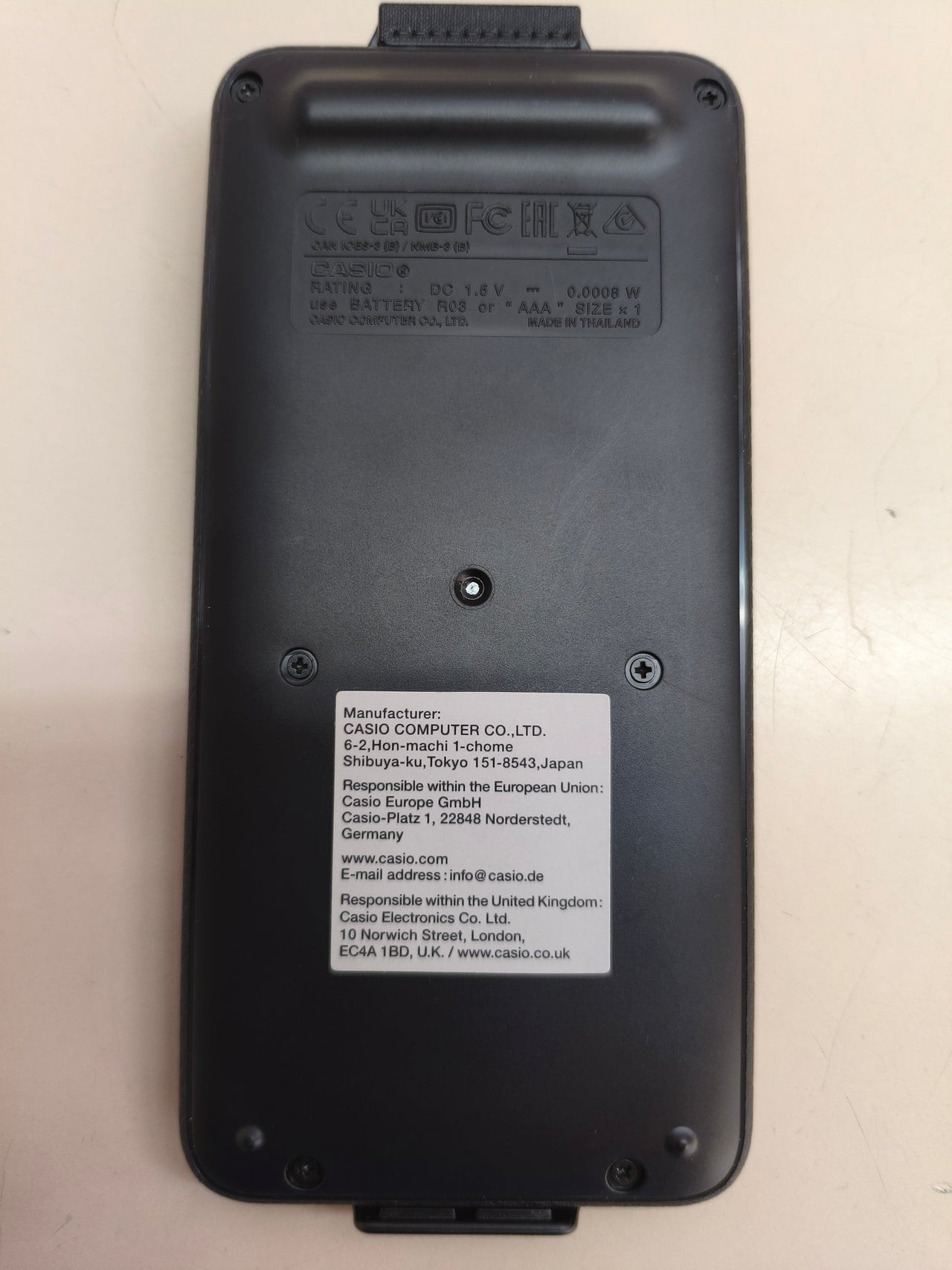 Calculadora científica Casio FX-82SP CW (gris oscuro)