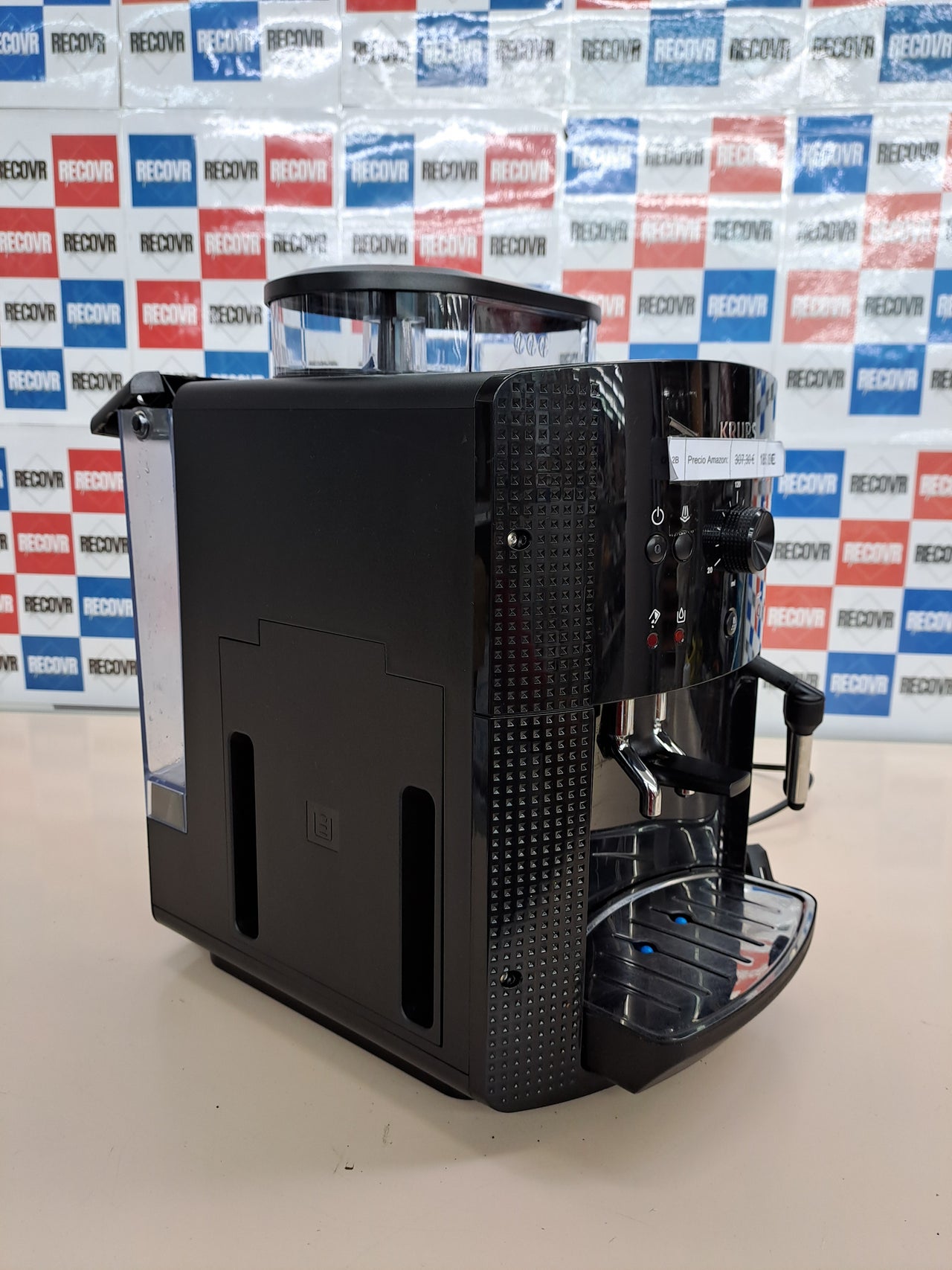 Cafetera superautomática, molinillo cónico de metal Krups Roma