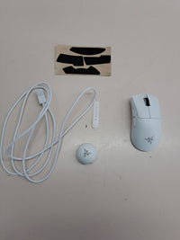 Razer ratón gaming DeathAdder V4 Pro inalámbrico 57g blanco