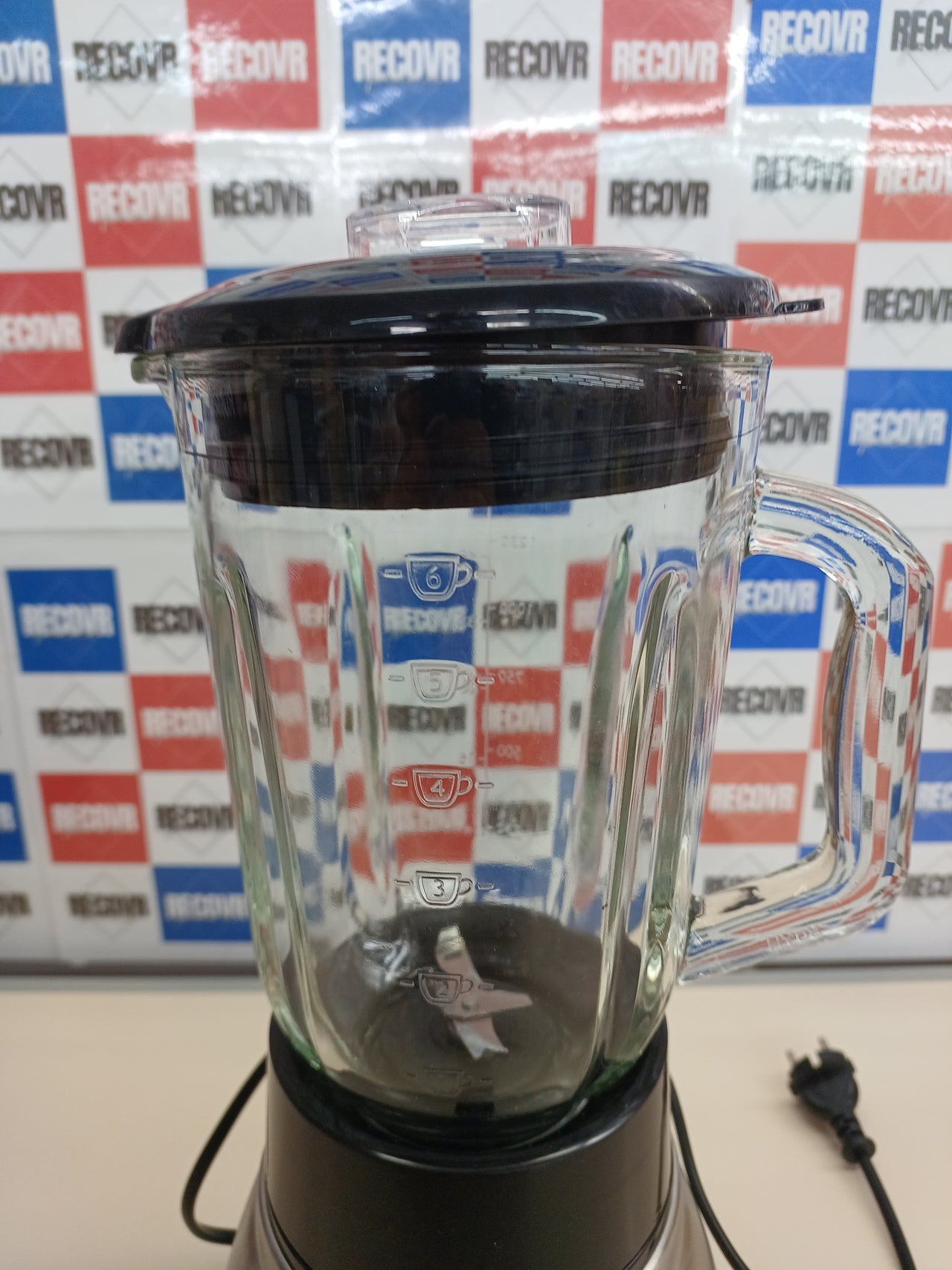 Batidora de vaso 2en1 1,5L acero inox Russell Hobbs