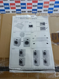 Thumbnail for Kit de unión universal lavadora-secadora con bandeja y correa Nisorpa