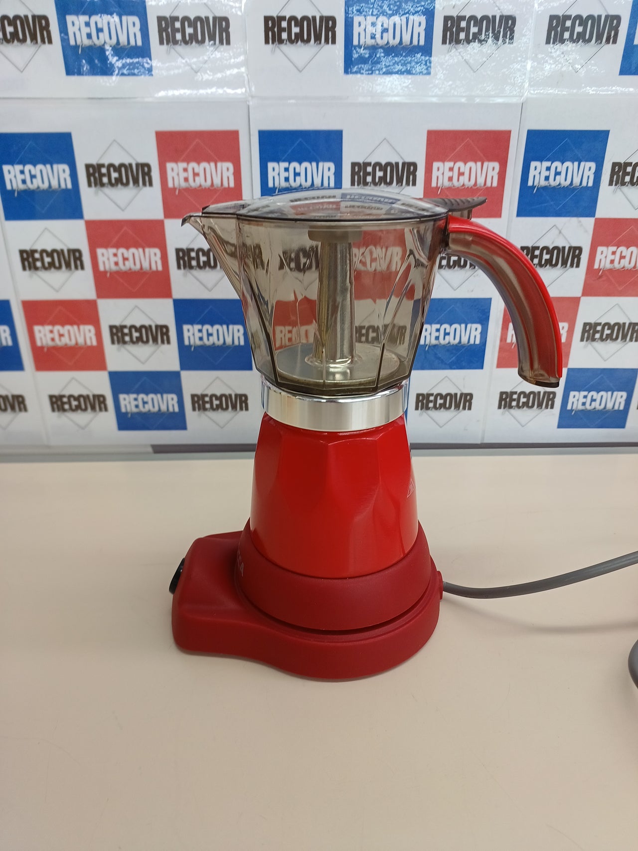 Cafetera Italiana Eléctrica Jocca 6 Tazas 360°
