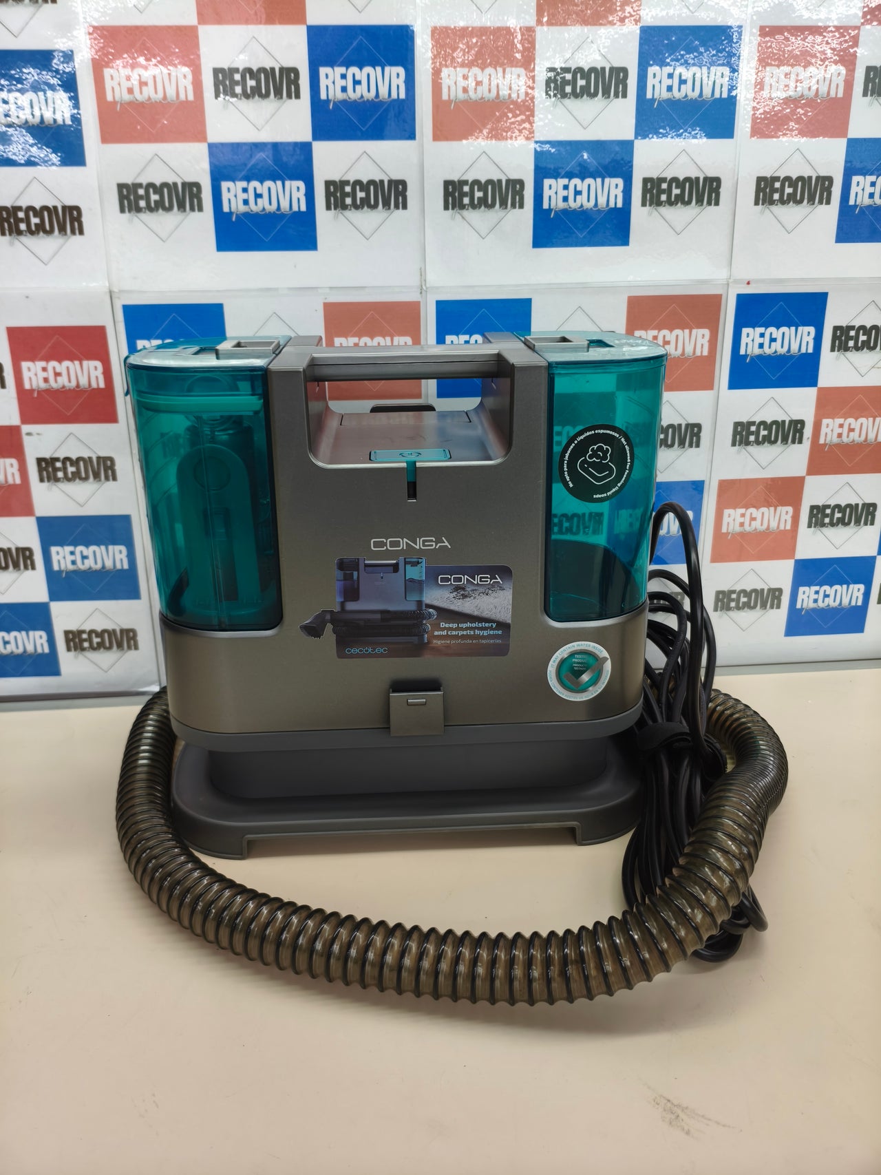 Aspirador de tapicerías Cecotec Conga Popstar 3000 CarpetClean 400W