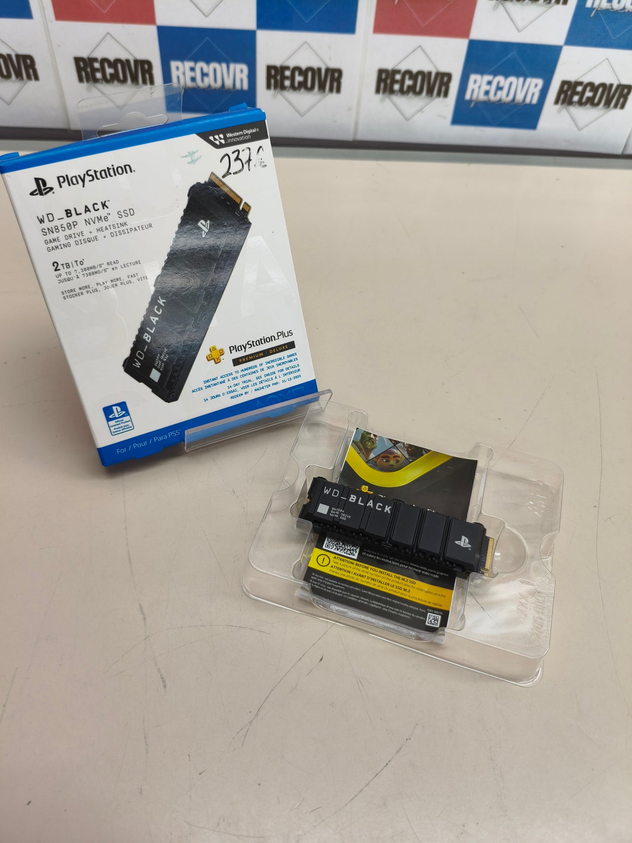 SSD 2TB para PS5 WD Black con disipador y alta velocidad