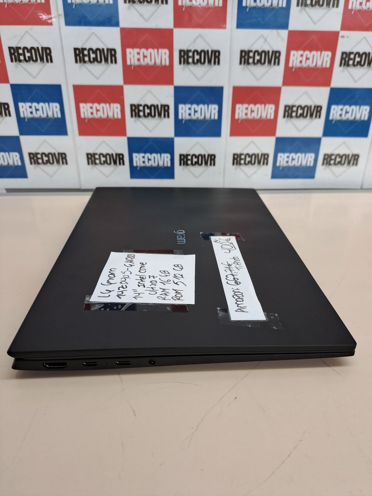 Portátil LG gram 14” Ultra 7 16GB 512GB SSD