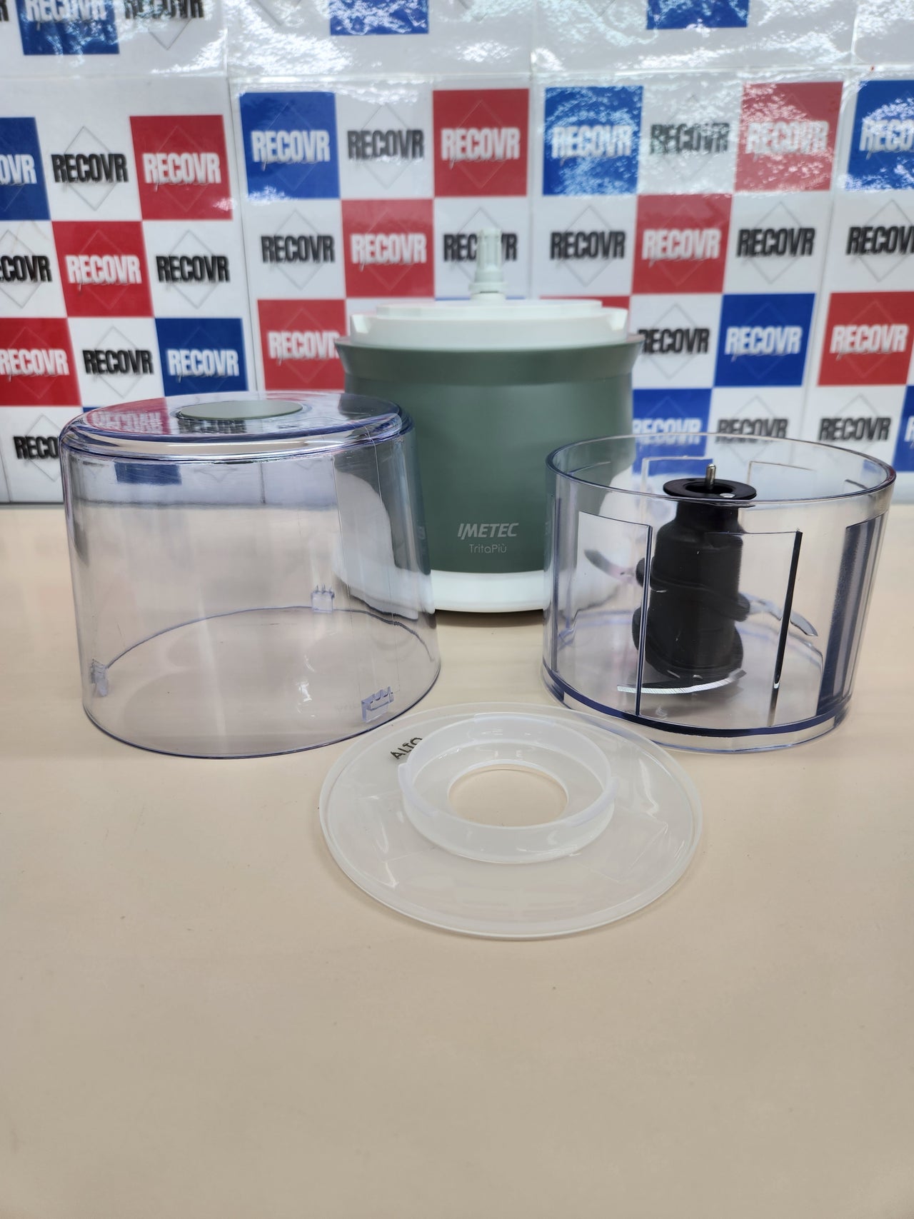 Procesador Alimentos Imetec TritaPiù 1000W 600ml Acero Inox