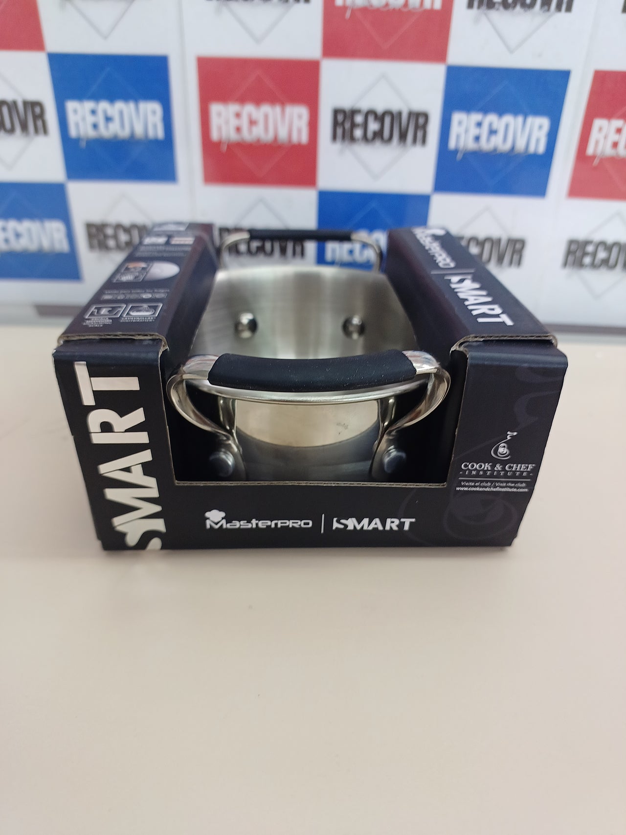 Cacerola 12 cm MasterPRO acero inox inducción