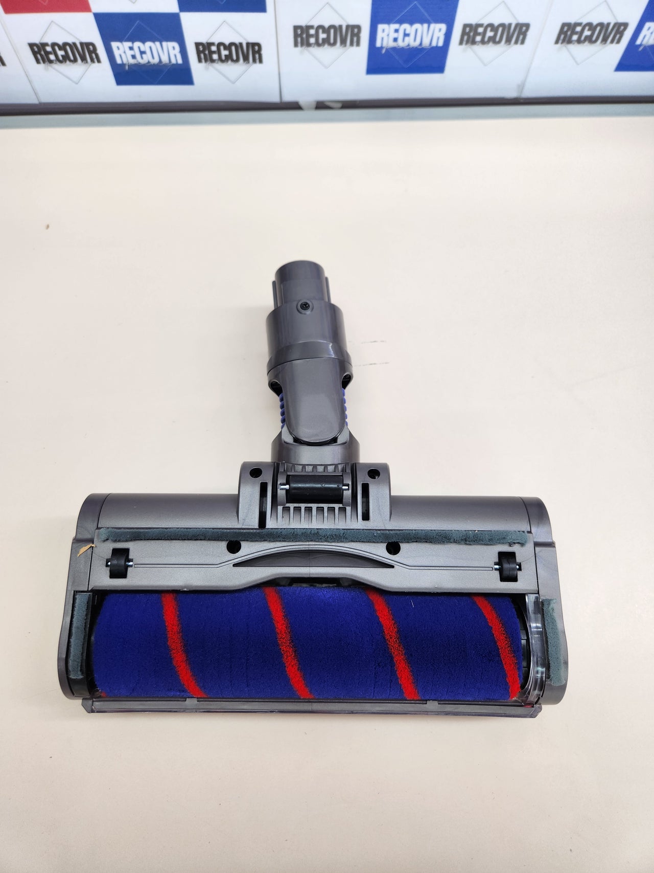 Senprity Cepillo eléctrico para turbina, cepillo compatible con Dyson V7 V8 V10 V11 Aspiradora Boquilla de suelo con luces frontales para alfombras, parqué, azulejos y suelos duros