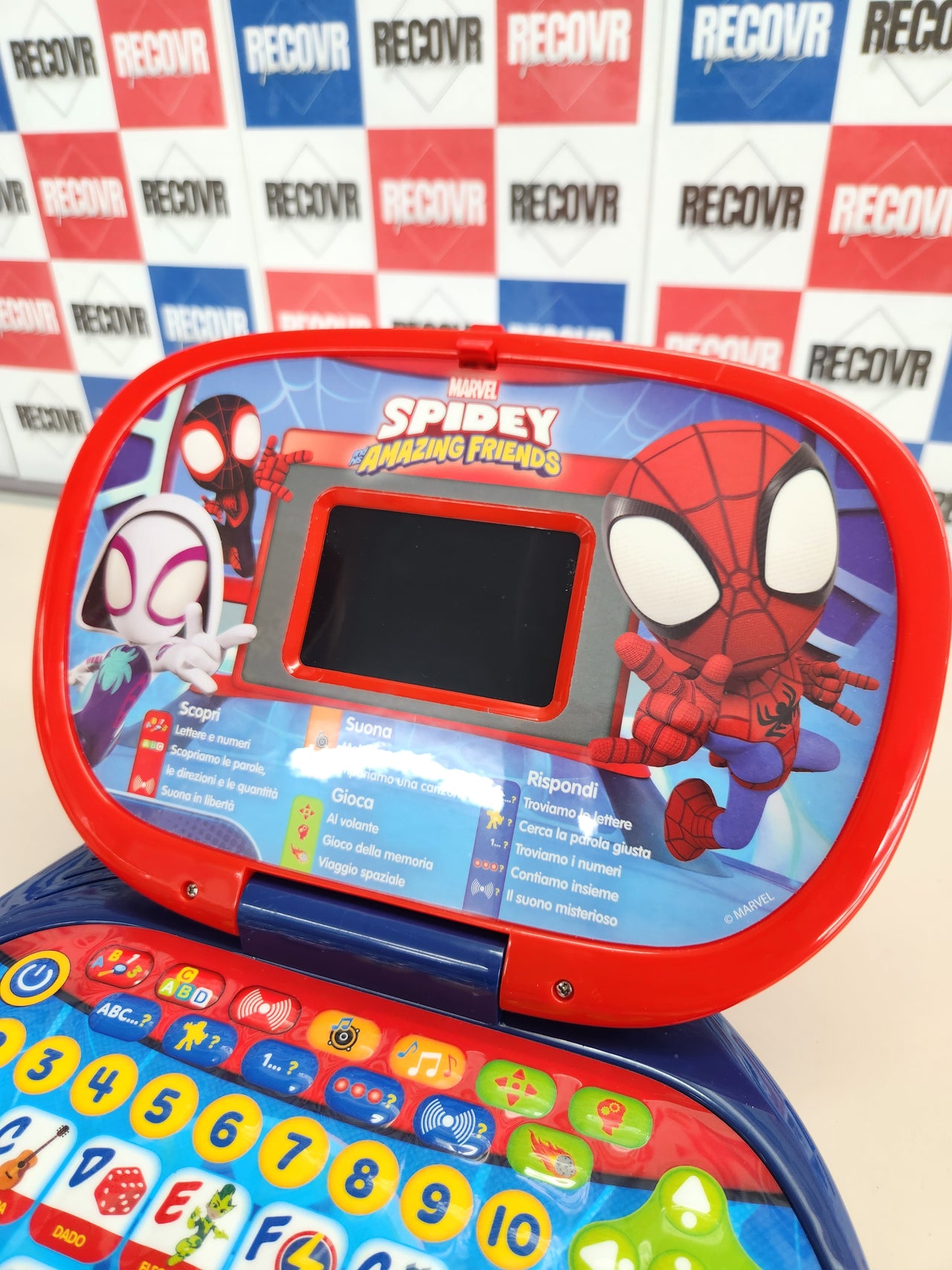 Laptop educativa Kid Marvel Spidey para niños de 3 años