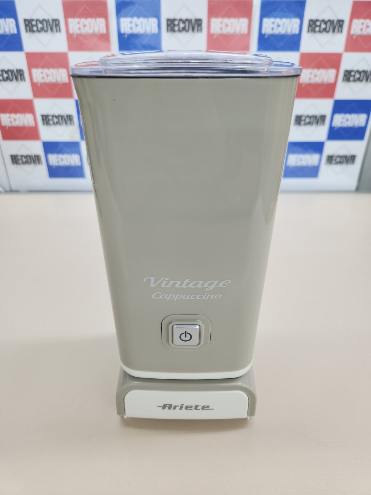 Espumador De Leche Vintage, 500W, 3 Funciones, Antidaherente, Color Beige Ariete 2878/03