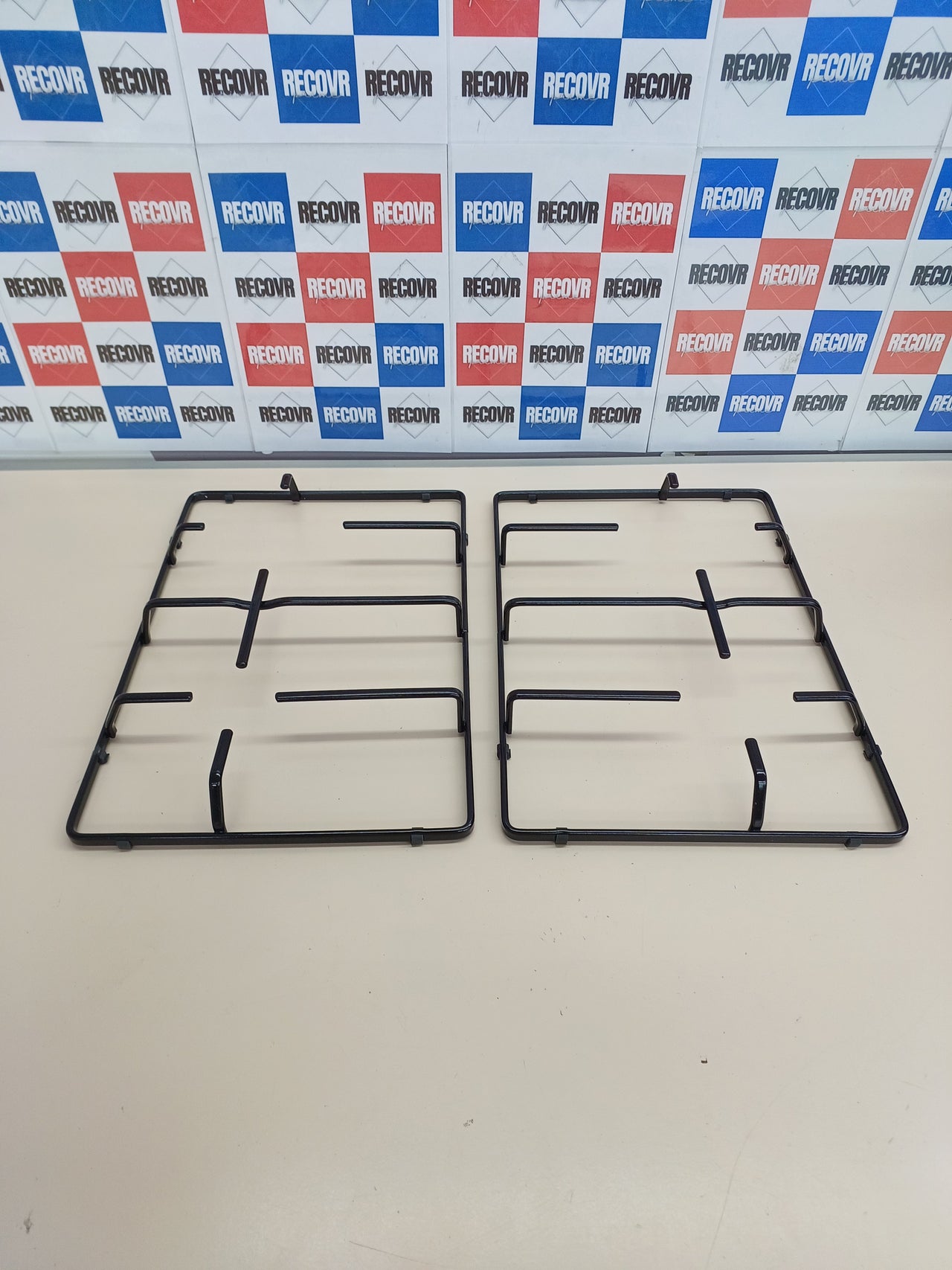 Placa de gas 4 fuegos acero avena Candy Classic