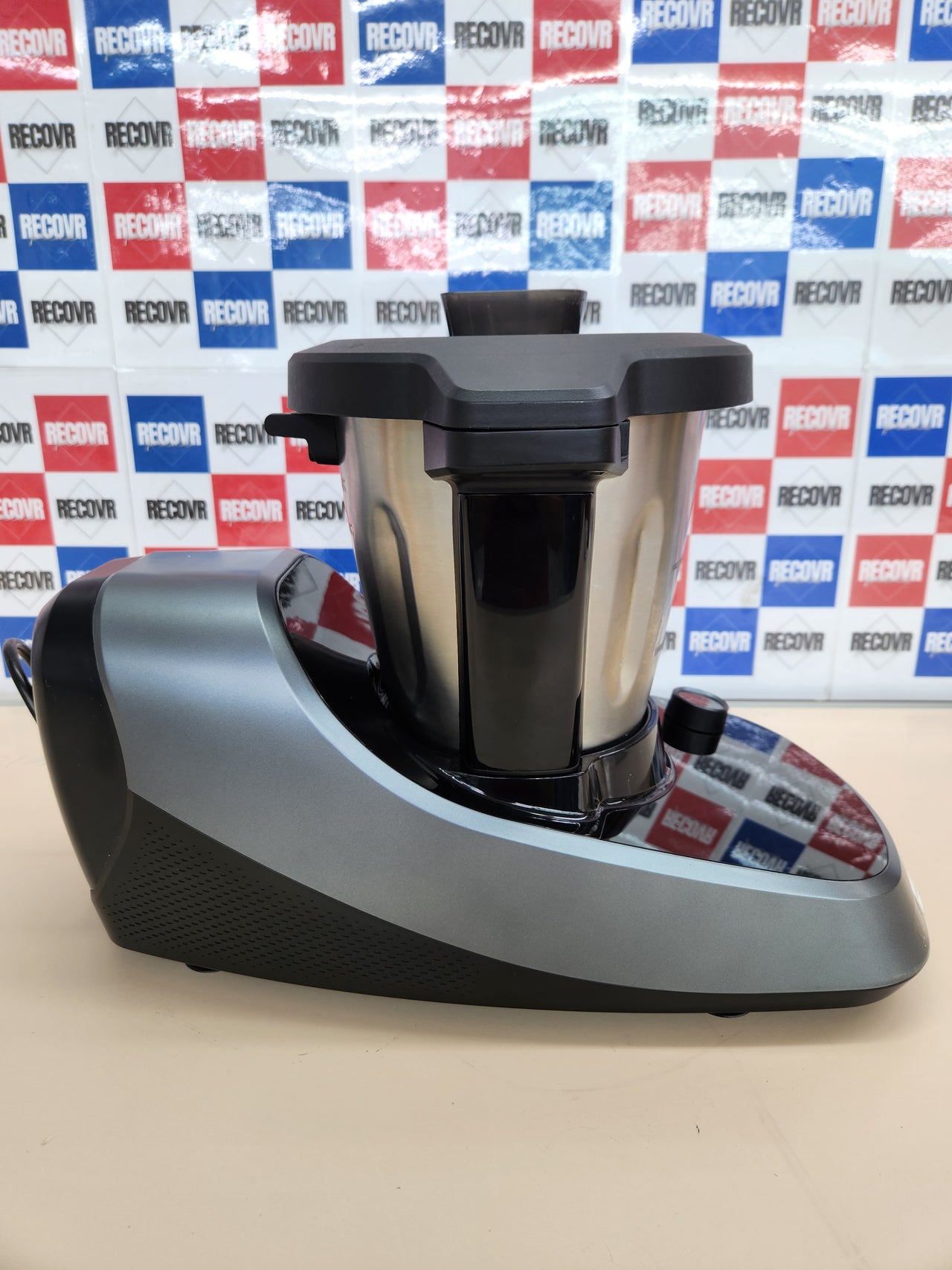 Cecotec Robot de Cocina Multifunción Mambo Touch con Jarra Habana. 1600 W, 37 Funciones, Pantalla Táctil TFT 5" con Recetario Integrado, 3,3 Litros, APP, Báscula y Jarra de Acero Inox + Habana