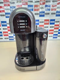 Thumbnail for Cecotec Cafetera Semiautomática Power Instant-ccino 20 Chic Serie Nera. para café molido y en cápsulas, 20 Bares, Depósito de Leche 0.7ml, Depósito de Agua 1.7L, 1470W