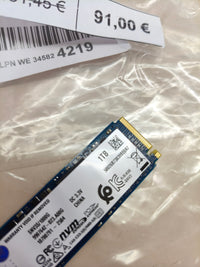 SSD para PC portátil y sobremesa NVMe 1TB Kingston NV3 PCIe 4.0 M.2