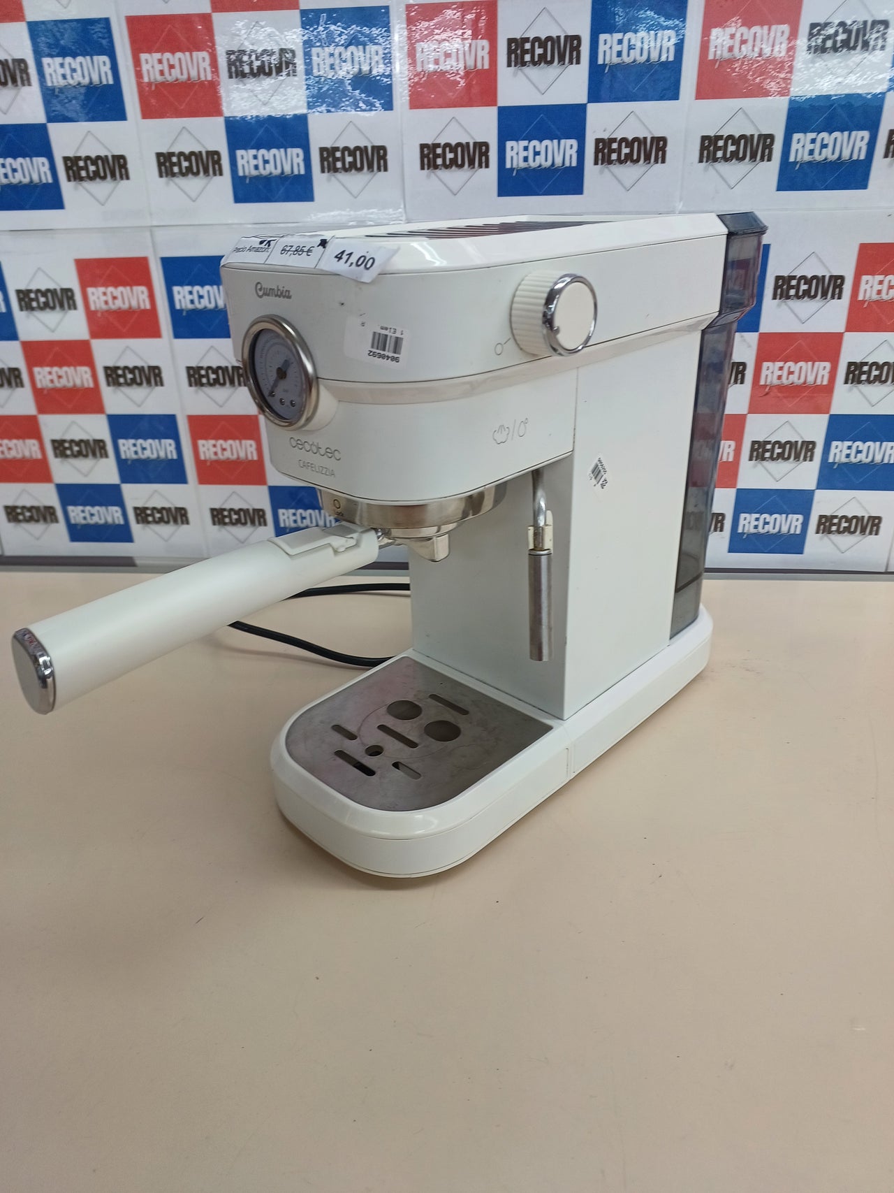 Cafetera espresso 20 bares Thermoblock – Cecotec
