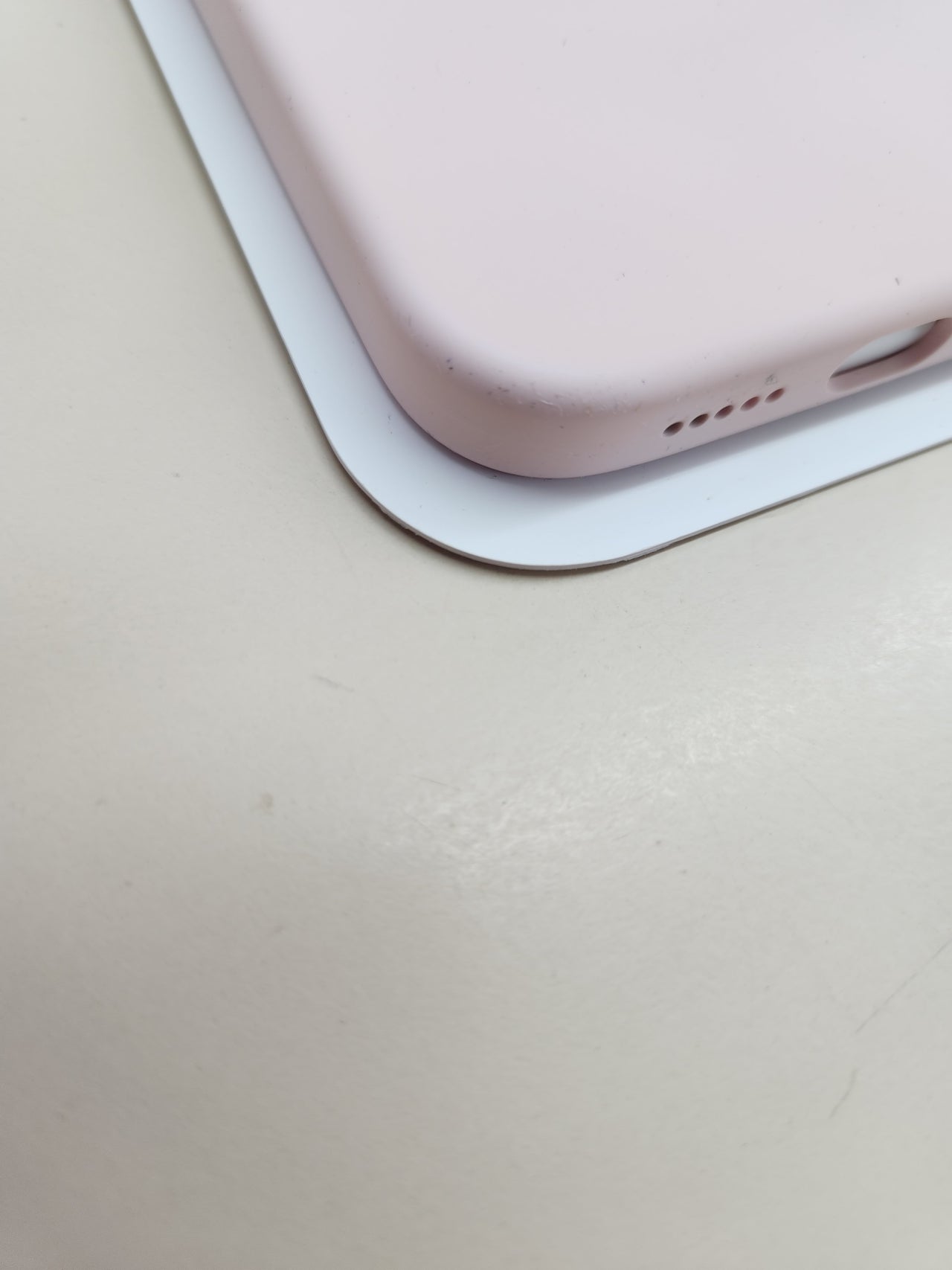 Funda silicona MagSafe iPhone 14 Pro 35 g Rosa