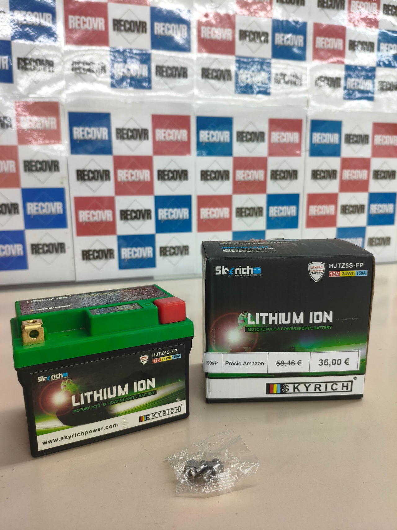 Batería de arranque Skyrich HJTZ5S-FP 12V de litio