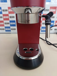 Thumbnail for Cafetera espresso bomba acero 1,3 L roja - De'Longhia
