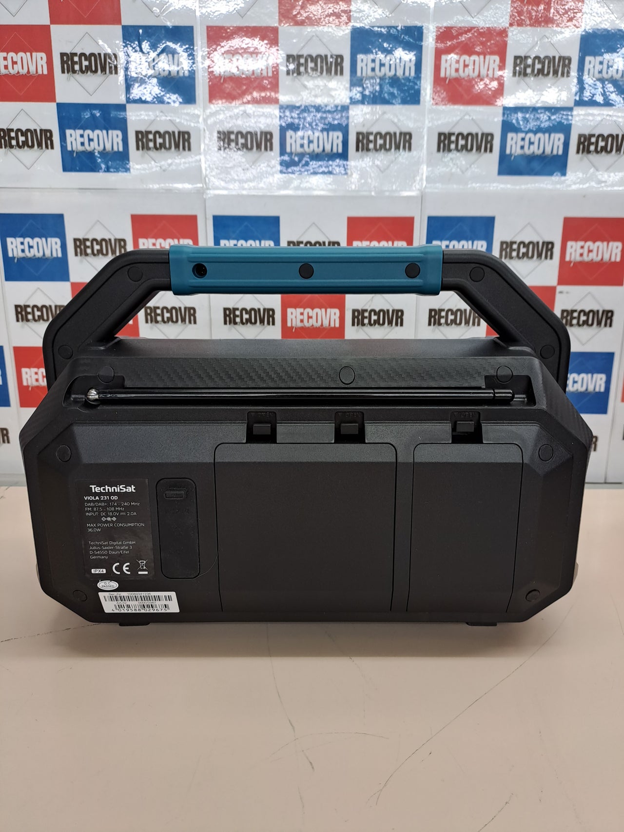 Radio Bluetooth DAB+ batería Makita TechniSat Viola 231 OD