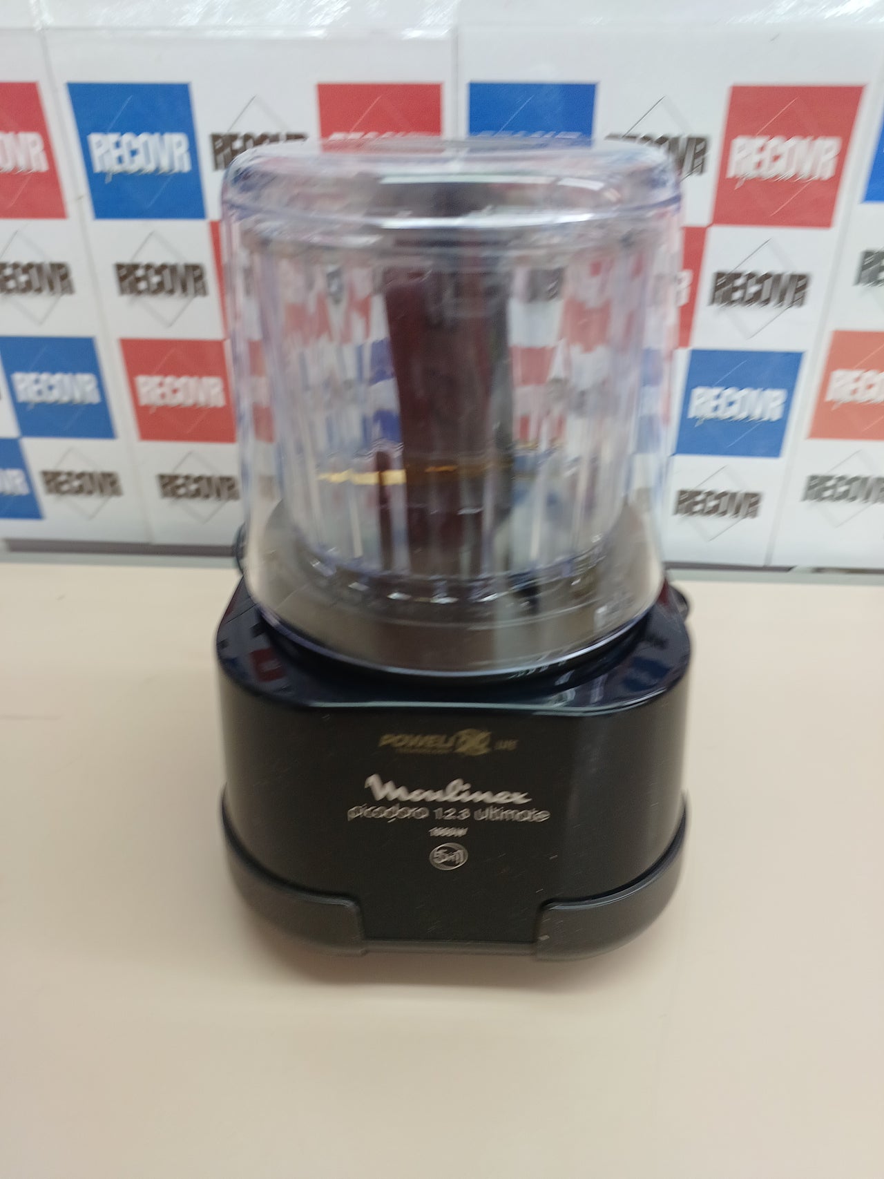 Picadora eléctrica 1000 W 550 ml con 2 cuchillas Powerlife - Moulinex