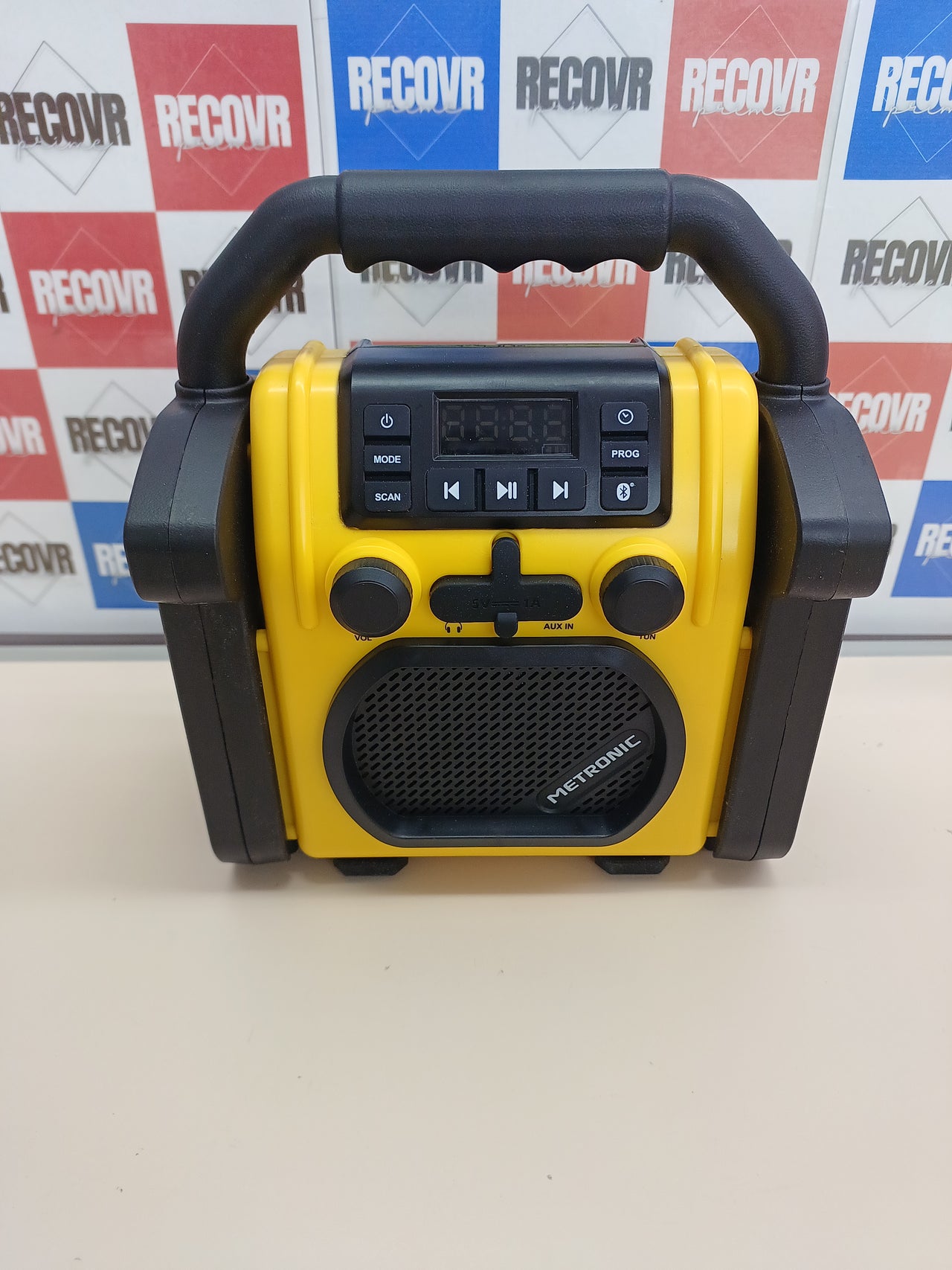 Radio obra FM Bluetooth 30W IP54 resistente - Metronic 477217
