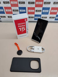 Smartphone 8GB 256GB 5G cámara 108MP Xiaomi Redmi Note 15 negro