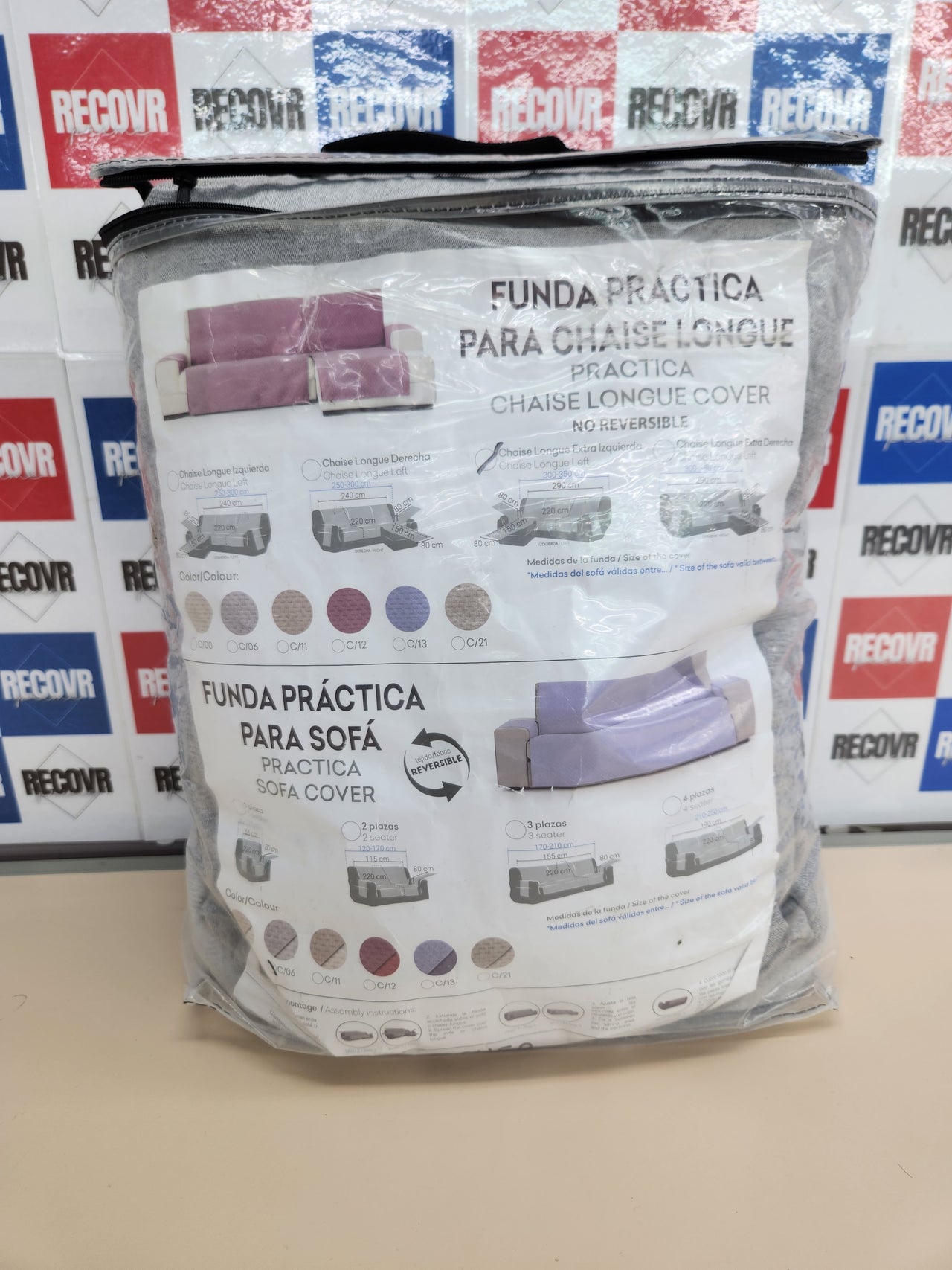 Funda chaise longue Argento 290 cm EYSA