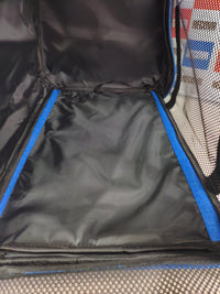 Bolsa transportín transpirable para perros y gatos.