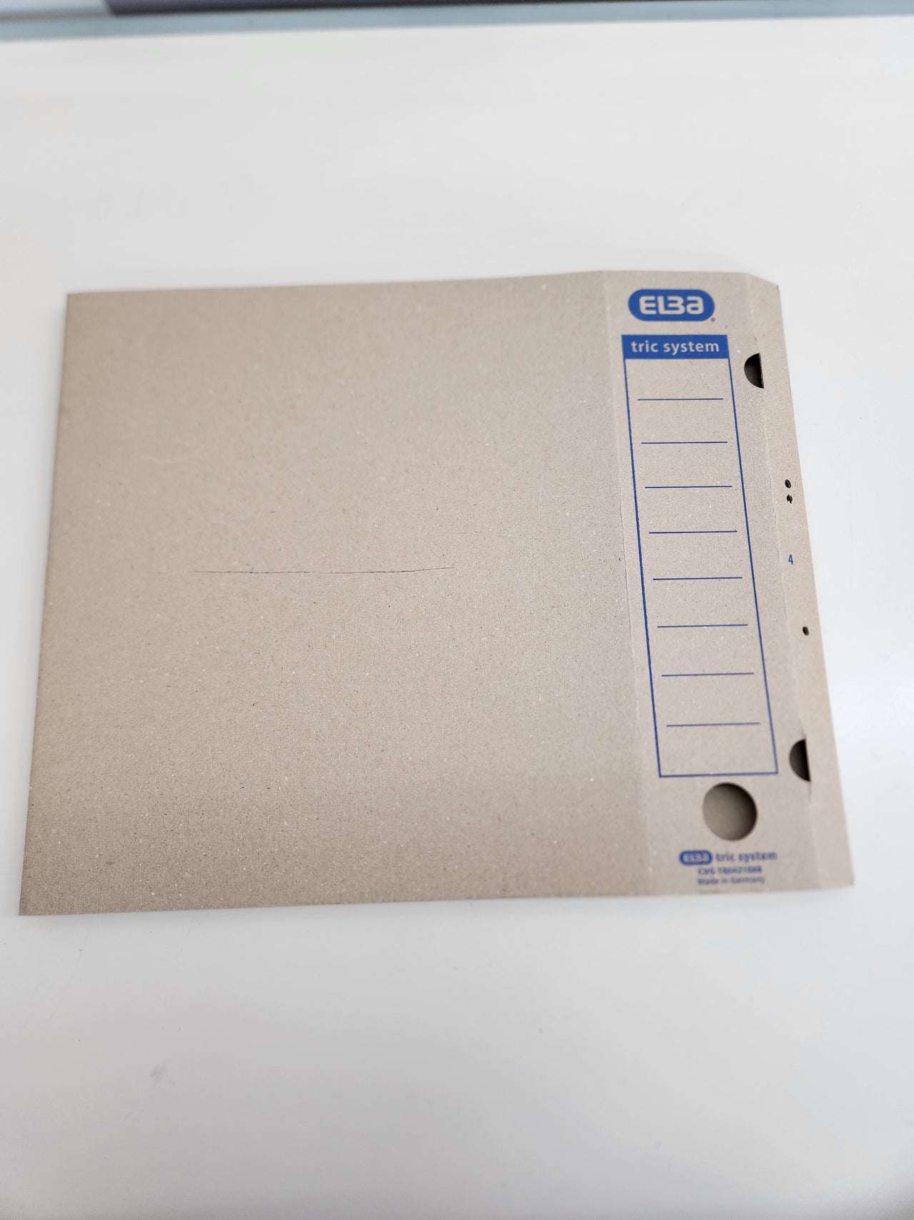 Archivador Elba tric system cartón marrón 30 uds