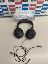 Auriculares gaming JBL Quantum 100 con micrófono desmontable.
