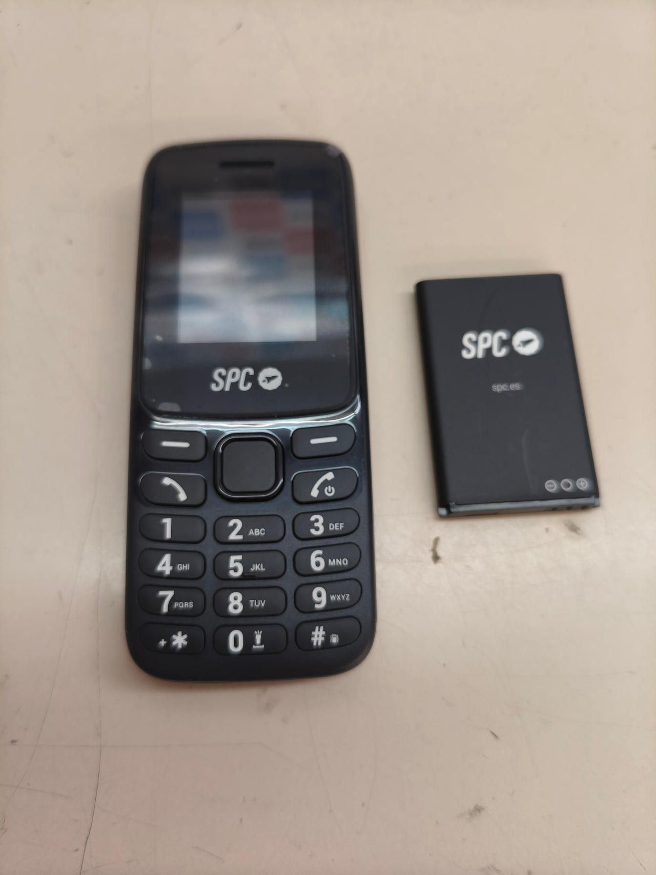 Teléfono móvil SPC Talk 2 4G, negro