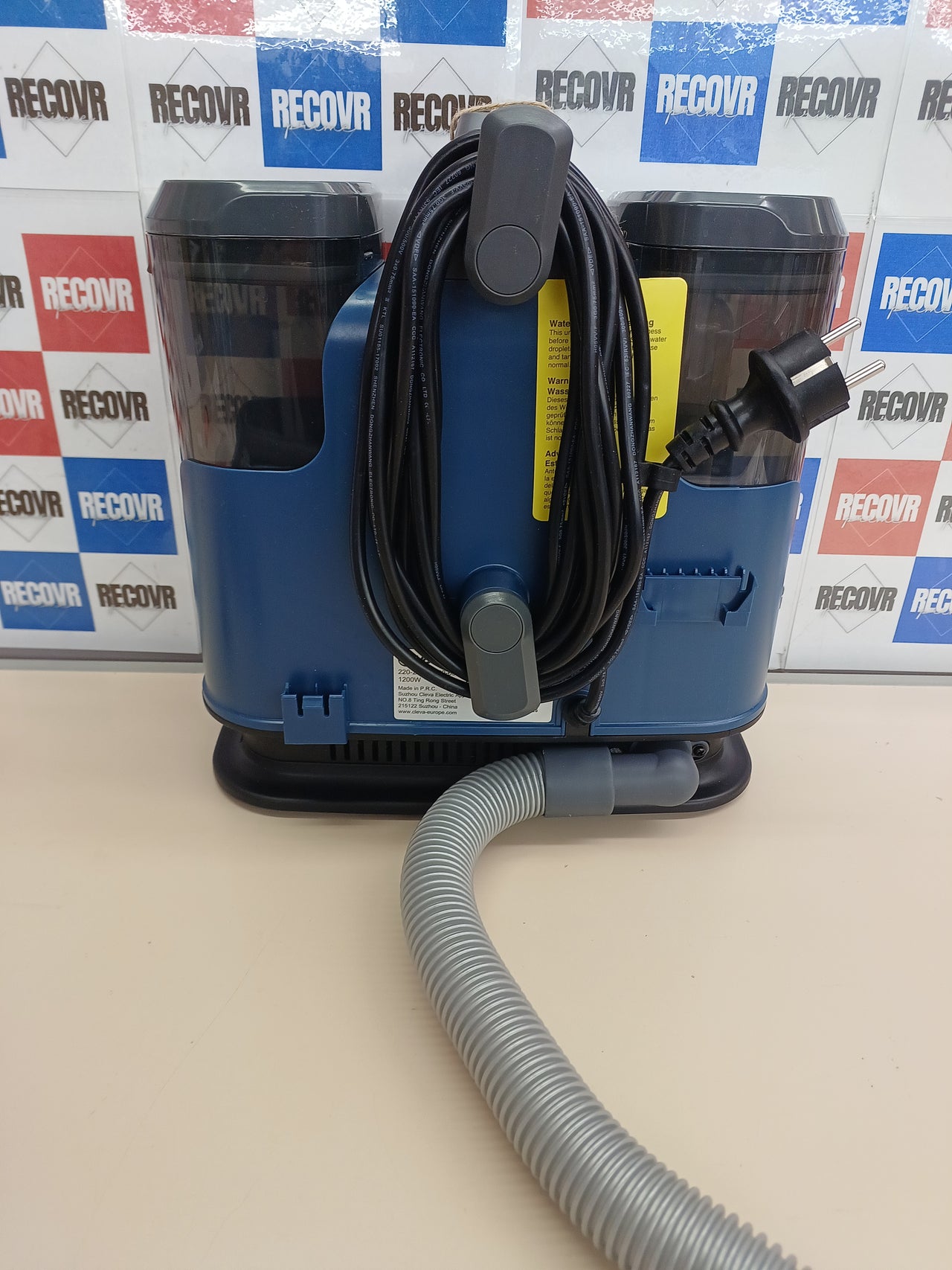 Aspiradora limpiadora 500W con calentamiento - Vacmaster
