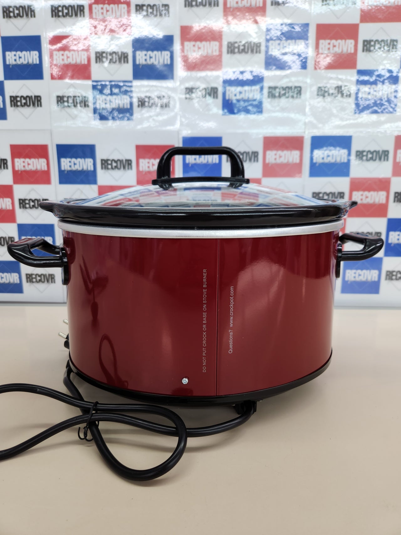 Olla 210W, 3,5L Cocción Lenta Manual para Preparar Multitud de Recetas| Acero Inoxidable, Rojo [Scv400Rd-050], 9.45 Inches X 12.99 Inches X 12.01 Inches, Rojo, Crock-Pot