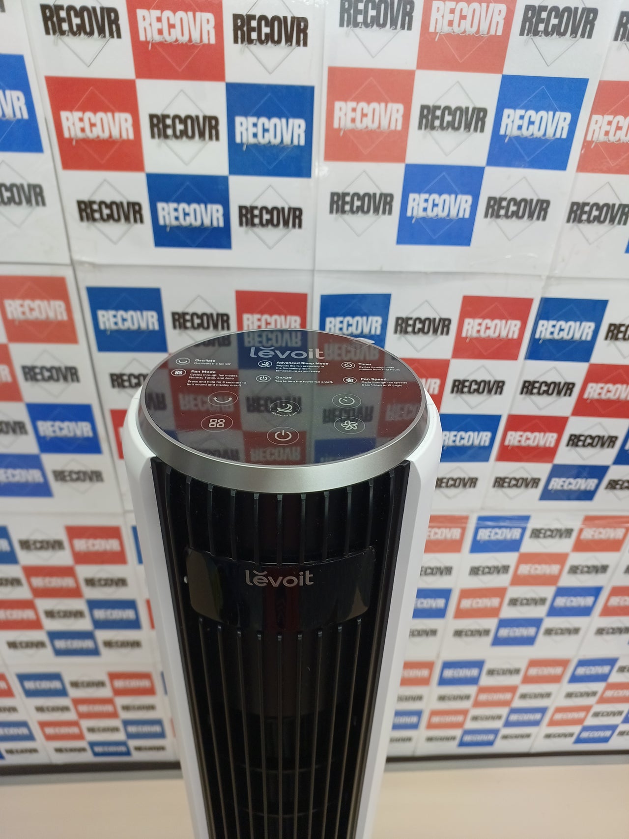 Ventilador torre silencioso 12 velocidades 26 W Levoit