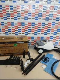 Limpiador a vapor 2000 W 1,5 L 4 bar con accesorios
