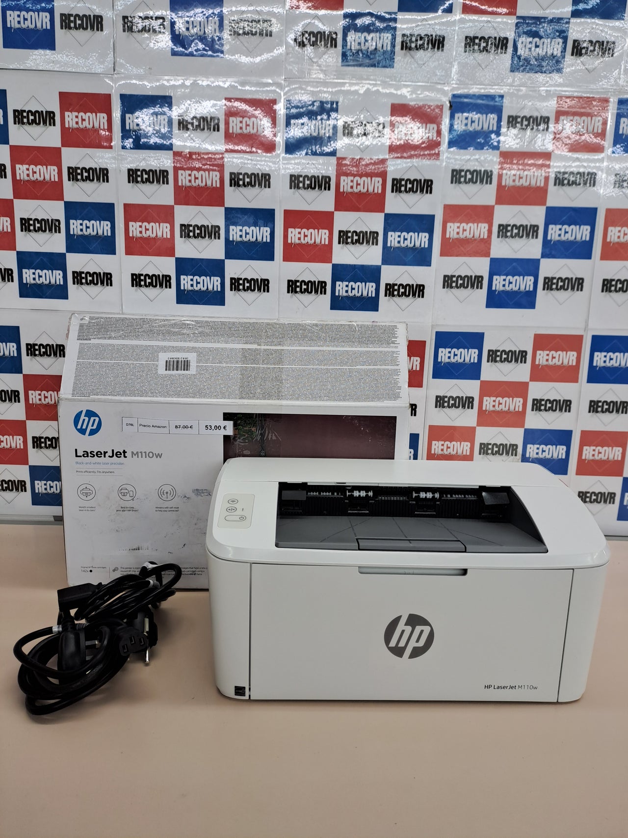 Impresora Láser A4 Monocromo HP LaserJet M110w