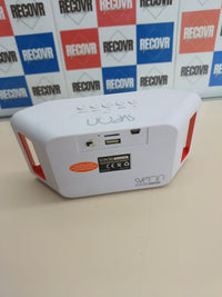 Altavoz Bluetooth con USB, microSD y radio blanco - Sveon SON36_02