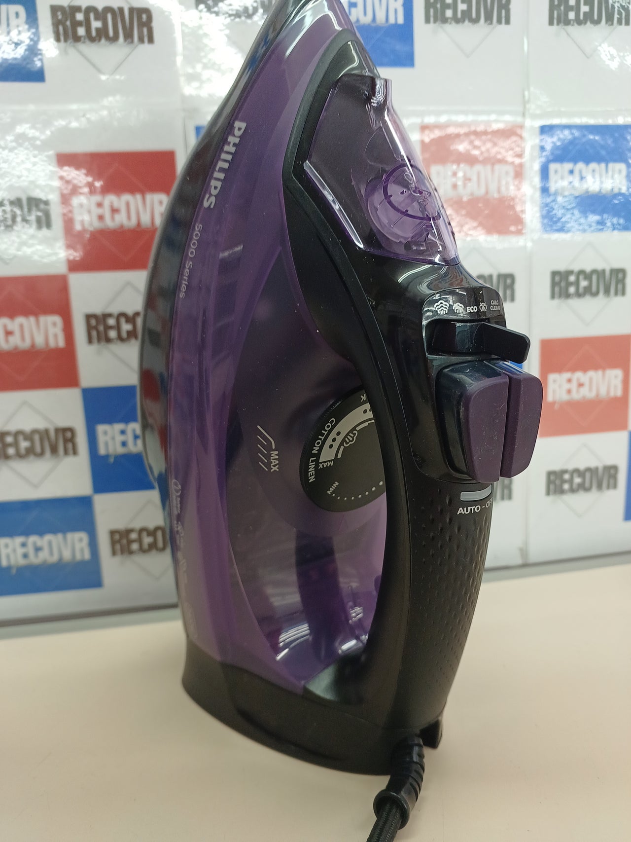 Plancha vapor 2400 W golpe 180 g – Philips