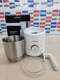 Espumador leche 500W 4 en 1, jarra 700 ml blanco